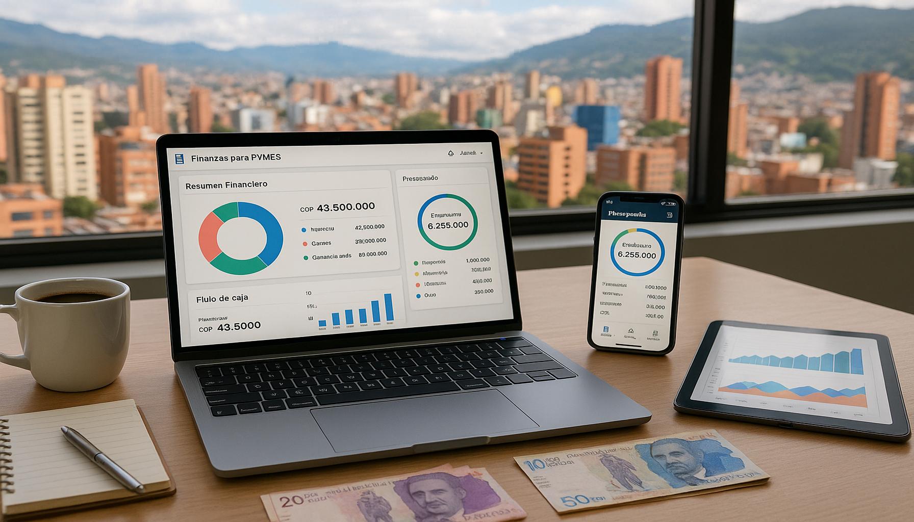 Herramientas digitales para la optimización de la gestión financiera en pequeñas y medianas empresas en Colombia