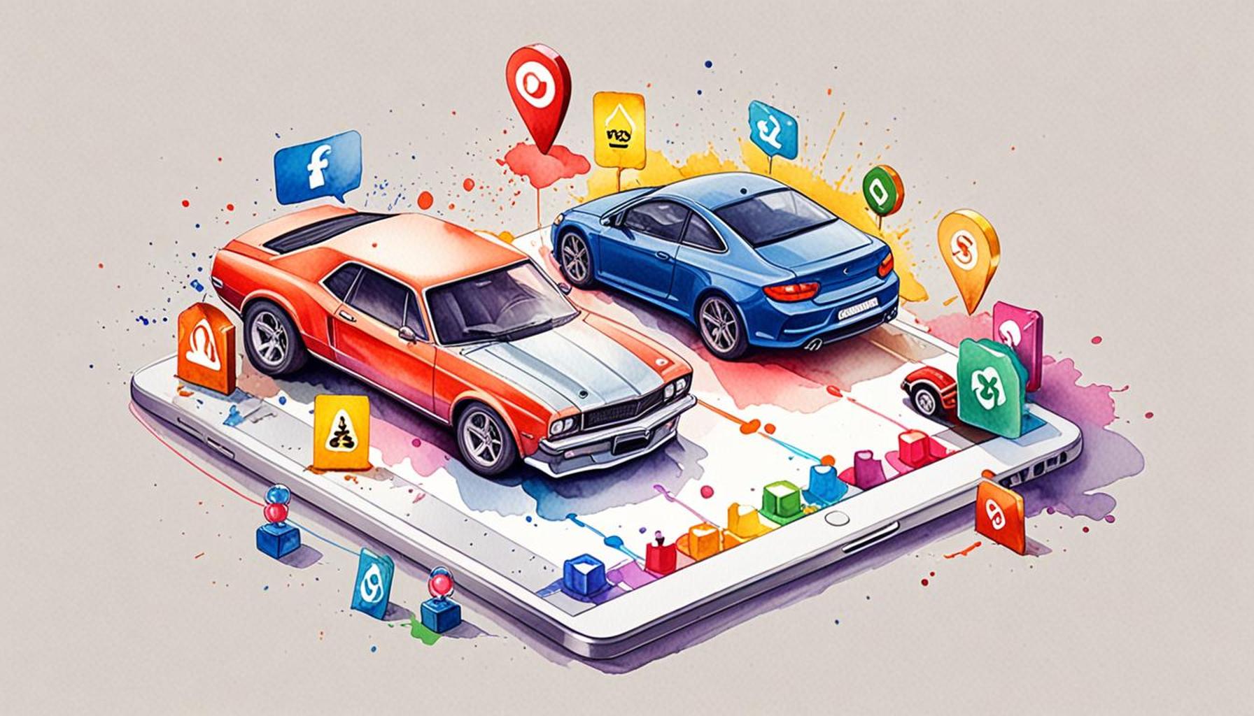 O Papel das Redes Sociais na Promoção de Leilões Online de Carros